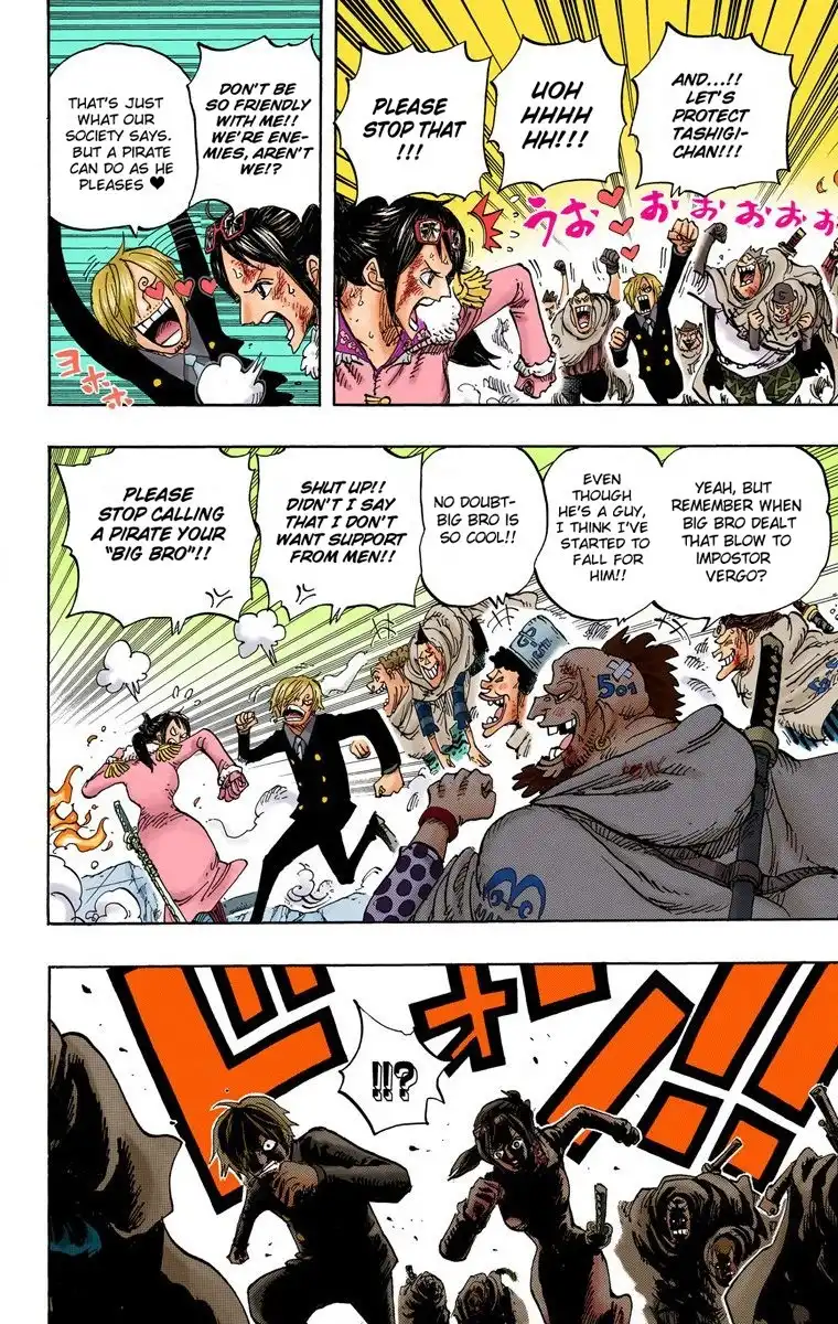 One Piece - Digital Colored Comics Chapter 684 9